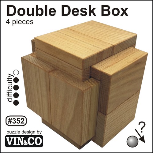 Double desk box