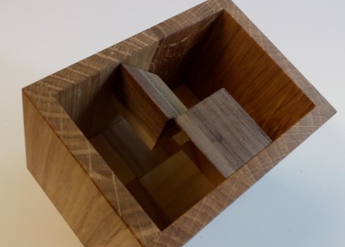 Blocked Half-Cube Box