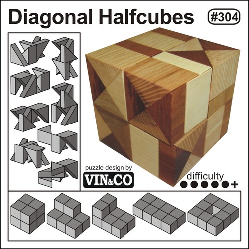 Diagonal Halfcubes