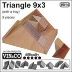 Triangle 9x3 (with a tray)