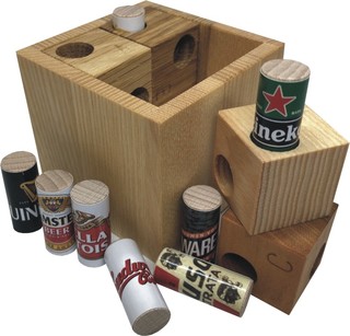 Eight Beer Cans
