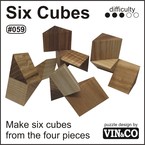 Six Cubes